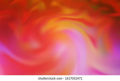 Light Pink, Yellow vector blurred background. Modern abstract illustration with gradient. Completely new design for your business.