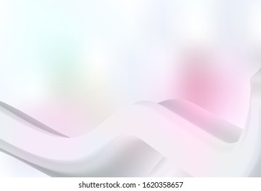 Light Pink, Yellow vector blurred pattern. New colored illustration in blur style with gradient. Background for a cell phone.