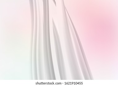 Light Pink, Yellow vector blurred bright template. Creative illustration in halftone style with gradient. Blurred design for your web site.