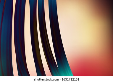 Light Pink, Yellow vector blurred bright template. Glitter abstract illustration with gradient design. New style design for your brand book.