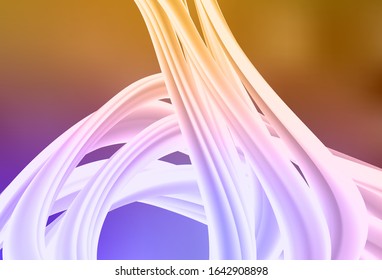 Light Pink, Yellow vector blurred background. Abstract colorful illustration with gradient. New style for your business design.