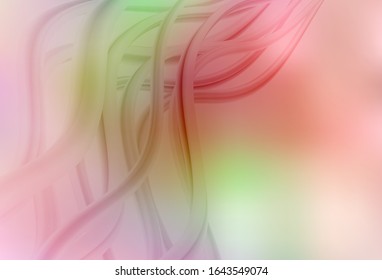 Light Pink, Yellow vector blurred shine abstract texture. Colorful illustration in abstract style with gradient. Smart design for your work.