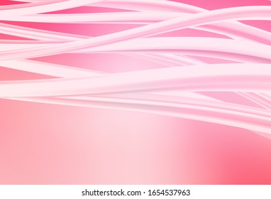 Light Pink, Yellow vector blurred bright template. Colorful illustration in abstract style with gradient. Elegant background for a brand book.