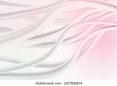 Light Pink, Yellow vector blurred shine abstract background. Colorful illustration in abstract style with gradient. New design for your business.