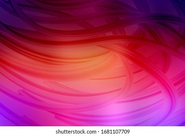 Color rosa claro, vector amarillo borroso brillo de textura abstracta. Ilustración abstracta colorida con degradado. Nuevo diseño para su negocio.