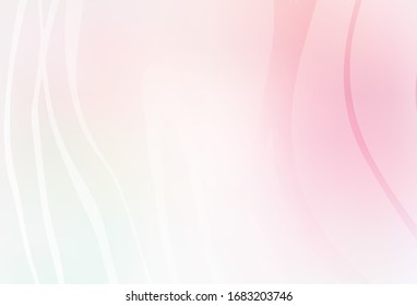 Light Pink, Yellow vector blurred background. Shining colorful illustration in smart style. Elegant background for a brand book.