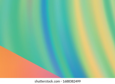 Una plantilla brillante, de color rosa claro y amarillo, difuminada. Una ilustración de color completamente nueva en un estilo borroso. Fondo para un teléfono móvil.