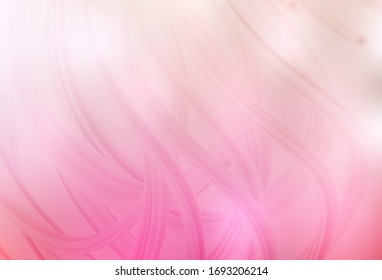 Color rosa claro, vector amarillo borroso y color. Nueva ilustración de color en estilo borroso con degradado. Fondo para los diseños.