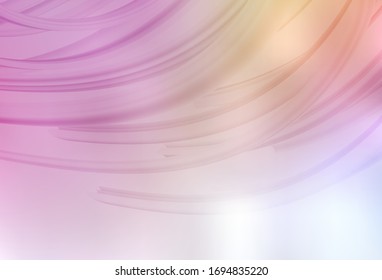 Color rosa claro, vector amarillo borroso y color. Ilustración creativa en estilo de medio tono con degradado. Nuevo diseño de estilo para su libro de marca.
