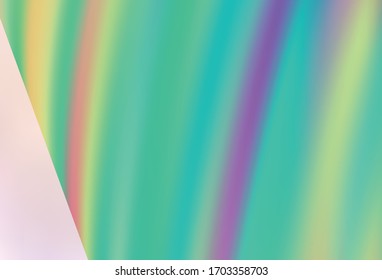 Light Pink, Yellow vector blurred shine abstract texture. Creative illustration in halftone style with gradient. Background for a cell phone.