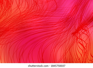 Light Pink, Yellow vector blurred pattern. Colorful illustration in abstract style with gradient. Background for designs.