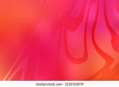 Light Pink, Yellow vector blurred shine abstract background. Colorful abstract illustration with gradient. Background for a cell phone.