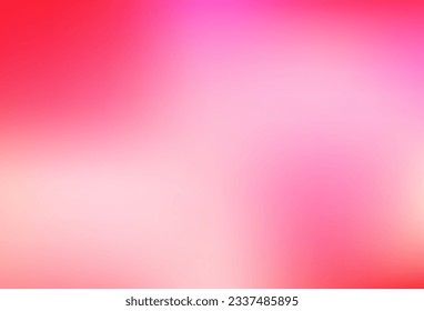 Light pink, yellow vector blurred background. Modern elegant blur illustration with gradient. Multipurpose app design.
