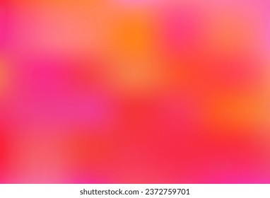 Color rosa claro, el vector amarillo borroso brillo patrón abstracto. Ilustración colorida brillante en un estilo completamente nuevo. Plantilla para teléfonos móviles.