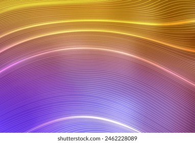 Light Pink, Yellow vector blurred and colored pattern. Colorful abstract illustration with gradient. New style for your business design.