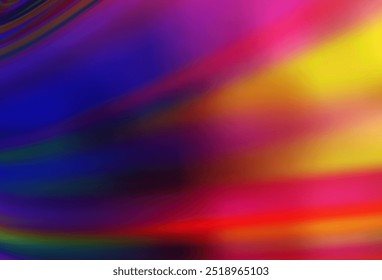 Light Pink, Yellow vector blurred shine abstract template. Abstract colorful illustration with gradient. Completely new design for your business.