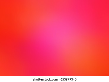 Light Pink, Yellow vector blurred bright background. Modern geometrical abstract illustration with gradient. The best blurred design for your business.