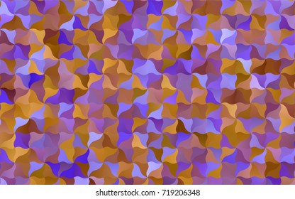 Light Pink, Yellow vector blurred pattern. Colorful abstract illustration with gradient crooked lines. The template can be used as a background for cell phones.