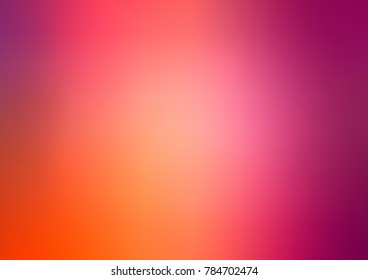 Light Pink, Yellow vector blurred and colored template. Creative illustration in halftone style with gradient. Brand-new style for your business design.