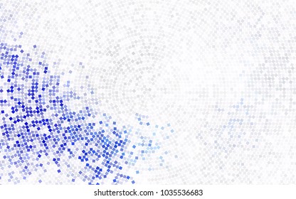 Light Pink, Yellow vector blurry rectangular background. Geometric background in square style with gradient. The pattern can be used for brand-new background.