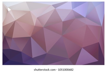 Light Pink, Yellow vector blurry triangle background design. Geometric background in Origami style with gradient. 