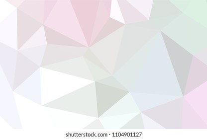Light Pink, Yellow vector blurry triangle template. Elegant bright polygonal illustration with gradient. A new texture for your design.