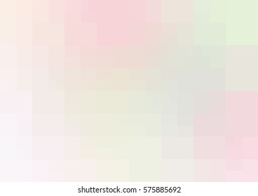 Light Pink, Yellow vector blurry rectangle background design. Geometric background in Origami style with gradient. 