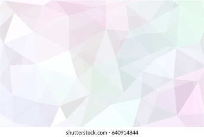 Light Pink, Yellow vector blurry triangle background design. Geometric background in Origami style with gradient. 