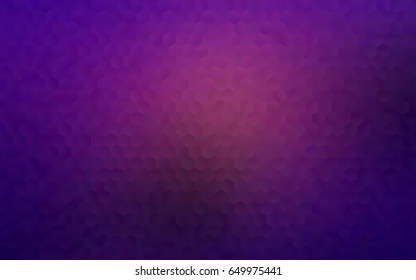 Light Pink, Yellow vector blurry hexagon background design. Geometric background in Origami style with gradient. 