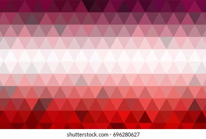 Light Pink, Yellow vector blurry triangle pattern. An elegant bright illustration with gradient. A completely new design for your business.