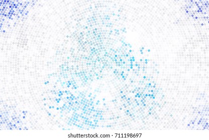 Light Pink, Yellow vector blurry rectangular background. Geometric background in square style with gradient. The pattern can be used for brand-new background.