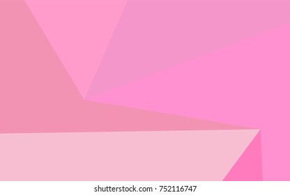 Light Pink, Yellow vector blurry triangle background. Shining illustration, which consist of triangles. The elegant pattern can be used as part of a brand book.
