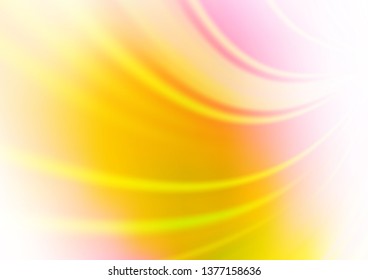 Light Pink, Yellow vector bokeh and colorful pattern. Shining colorful illustration in a Brand new style. The template can be used for your brand book.