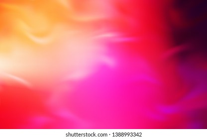 Light Pink, Yellow vector colorful abstract background. Shining colored illustration in smart style. New style for your business design.