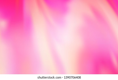 Light Pink, Yellow vector colorful blur backdrop. A completely new colored illustration in blur style. Blurred design for your web site.