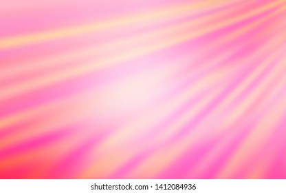 Light Pink, Yellow vector colorful abstract texture. Colorful abstract illustration with gradient. Elegant background for a brand book.