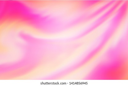 Light Pink, Yellow vector colorful abstract background. An elegant bright illustration with gradient. New design for your business.