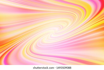 Light Pink, Yellow vector colorful blur backdrop. A completely new colored illustration in blur style. Background for a cell phone.