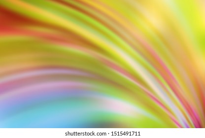 Light Pink, Yellow vector colorful abstract background. Shining colored illustration in smart style. Completely new design for your business.