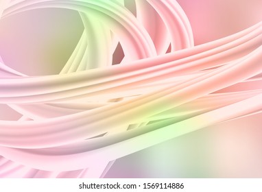 Light Pink, Yellow vector colorful blur backdrop. A completely new colored illustration in blur style. New style for your business design.