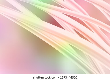 Light Pink, Yellow vector colorful abstract texture. Shining colorful illustration in smart style. New style for your business design.