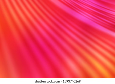 Light Pink, Yellow vector colorful abstract texture. Colorful illustration in abstract style with gradient. New way of your design.