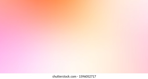 Light Pink, Yellow vector colorful abstract texture. Colorful illustration in halftone style with gradient. New side for your design.