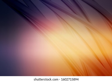 Light Pink, Yellow vector colorful blur background. An elegant bright illustration with gradient. New style design for your brand book.