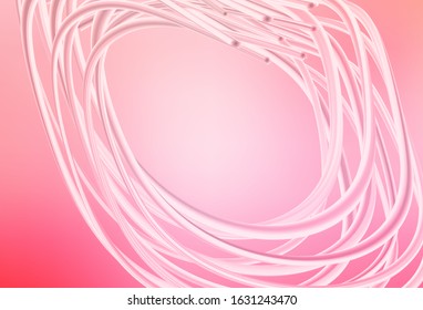 Light Pink, Yellow vector colorful blur background. Glitter abstract illustration with gradient design. The best blurred design for your business.