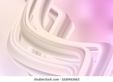 Light Pink, Yellow vector colorful blur background. Modern abstract illustration with gradient. Completely new design for your business.