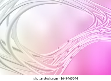 Light Pink, Yellow vector colorful blur backdrop. Colorful illustration in abstract style with gradient. New design for your business.