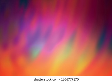 Light Pink, Yellow vector colorful abstract texture. New colored illustration in blur style with gradient. Completely new design for your business.