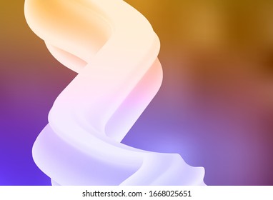 Fondo abstracto de color rosa claro, vector amarillo. Una ilustración de color completamente nueva en un estilo borroso. Antecedentes elegantes para un libro de marca.
