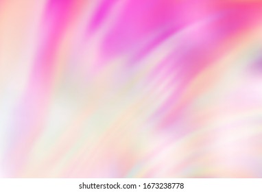 Light Pink, Yellow vector colorful abstract background. Creative illustration in halftone style with gradient. The best blurred design for your business.